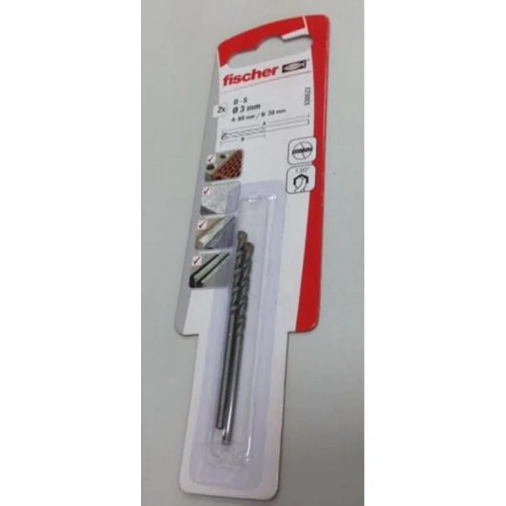 Fischer – Bohrer Hartmetall S 3 x 60