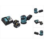 Makita DBO 180 RF Akku Exzenterschleifer 18 V 125 mm mit 2x Akku 3,0 Ah mit Ladegerät