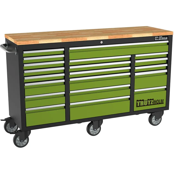 Werkzeugwagen Werkstattwagen Deluxe XXL 20 Schubladen leer Rollenschrank