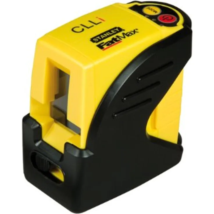 Stanley FatMax Linienlaser (selbstnivellierend, Nivellierlaser, Liniengenerator, Set mit Teleskopstab) 1-77-123
