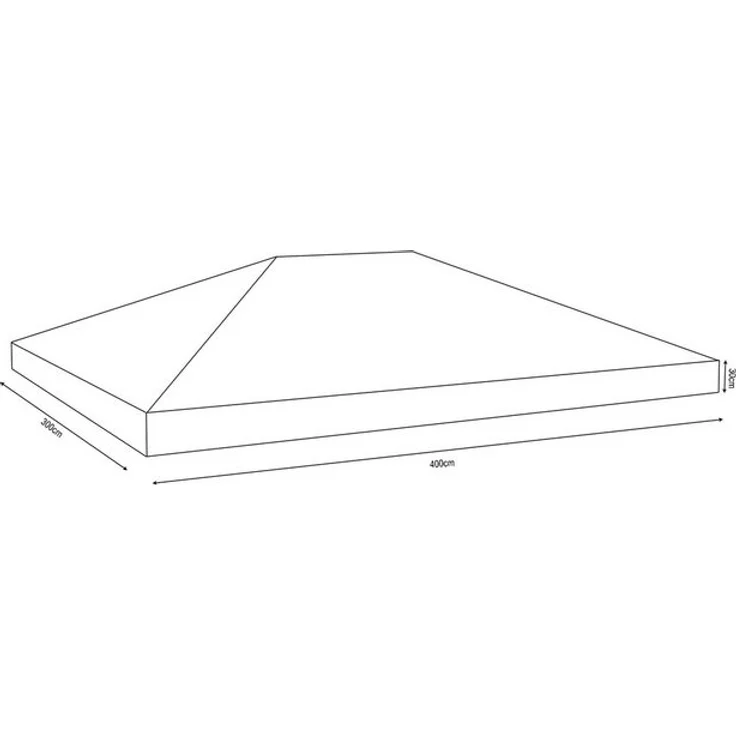 Quick Star Pavillon-Schutzhülle, für 300x400 cm – Bild 1