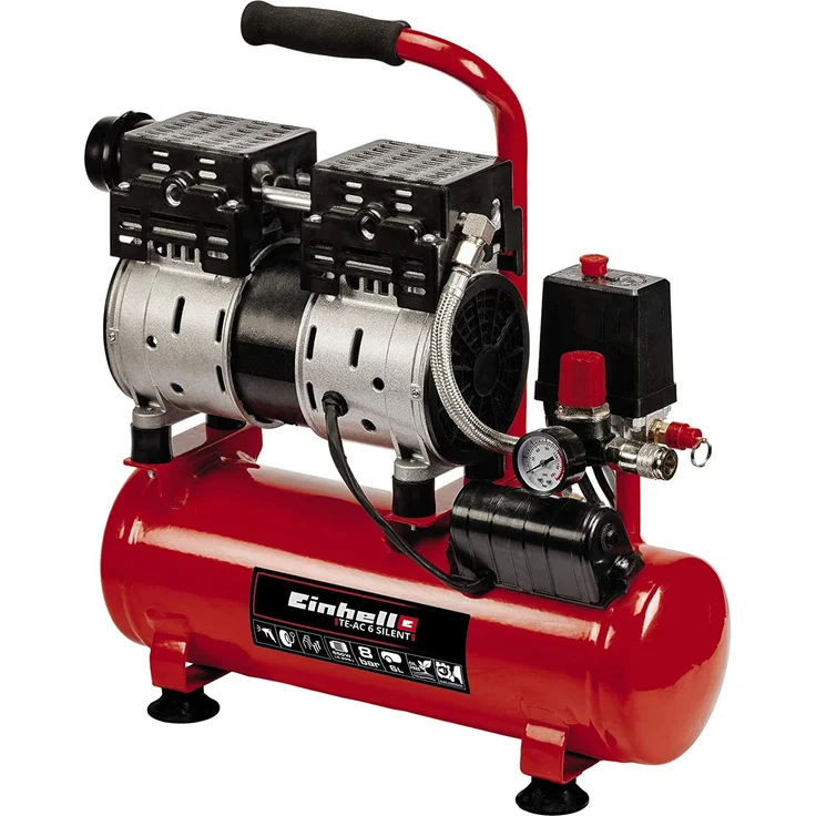 Einhell Kompressor TE-AC 6 Silent 4020600 – Bild 1