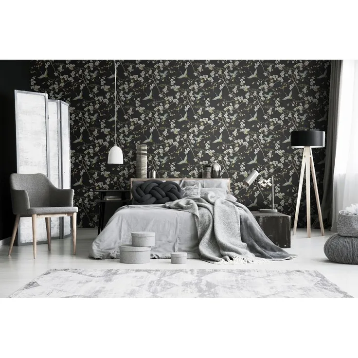 Superfresco Easy - Japan - Schwarz - 10m x 52cm