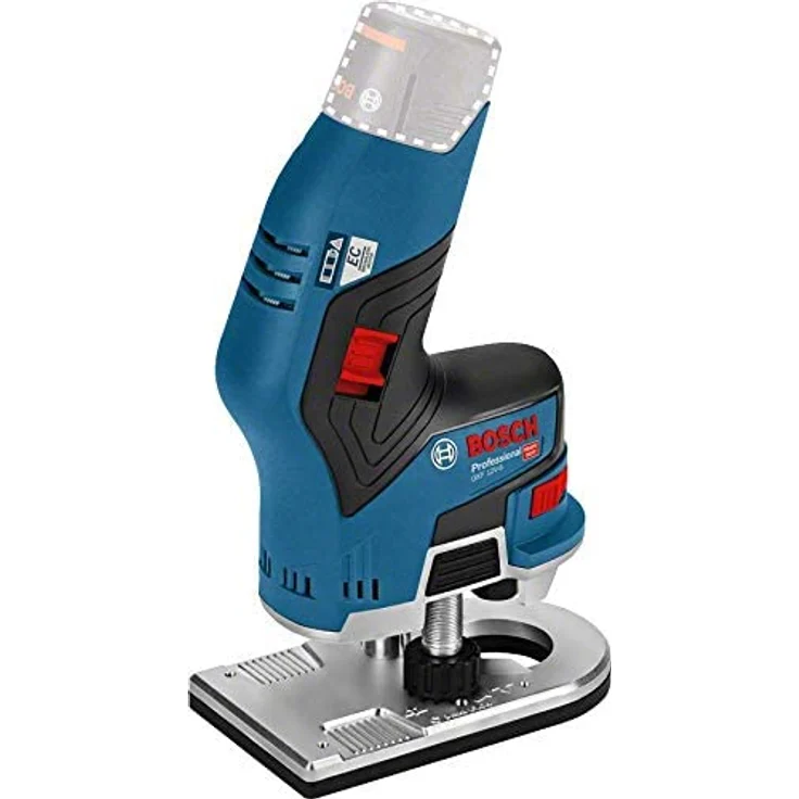 Bosch Professional 06016B0001 Kantenfräse GKF 12V-8 (ohne Akku, 12 V, Spannzangen-Ø: 6 mm - 8 mm, in L-BOXX) – Bild 3