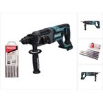 Makita DHR241Z Akku Bohrhammer 18 V 2,0 J SDS plus inklusive 5 tlg. Bohrer Set - ohne Akku, ohne Ladegerät
