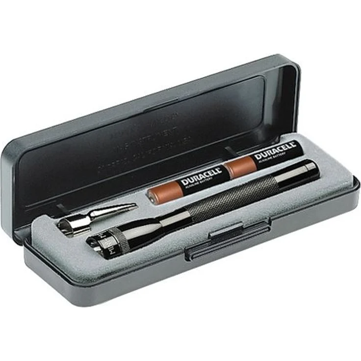 Mag-Lite Mini-Taschenlampe Mini Maglite AAA (M3A012) Geschenketui schwarz im – Bild 2