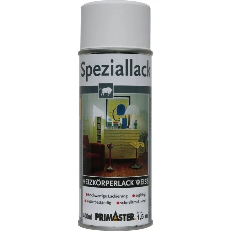 Primaster Heizkörper-Lackspray 400 ml, weiß