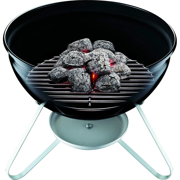 Weber 1126704 Smokey Joe Premium, Holzkohlegrill, 37 cm, rauchgrau, für unterwegs, tragbar, klein, 4,4 kg – Bild 4