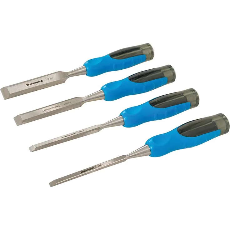 Silverline 633495 Profi-Stechbeitel, 4-tlg. Satz 4-tlg.