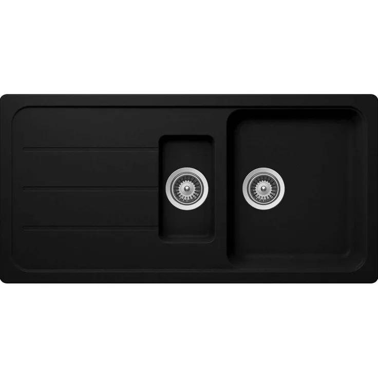 Schock FOMD150LAGNE Formhaus D150L Nero Spüle, Küchenspüle, Küchenzubehör