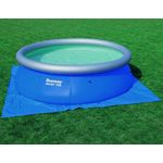 Bestway Bodenfolie 396 x 396 cm für FastSet Pools 366