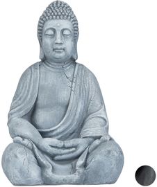 XL Buddha Figur sitzend, 50 cm hoch