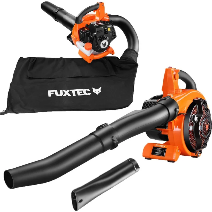 Fuxtec FX-LBS 126 Laubsauger Laubbläser mit Fangsack 700 Watt – Bild 1
