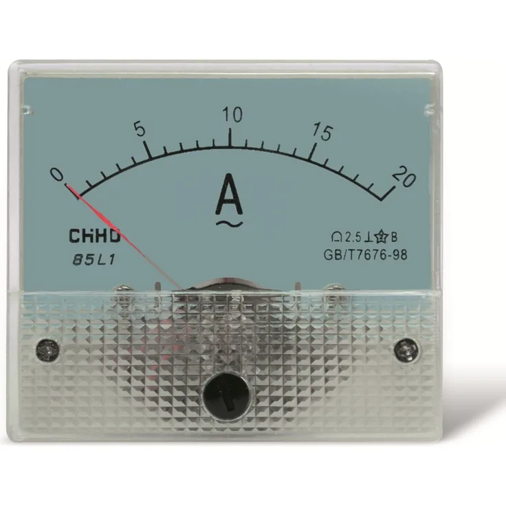 Einbau-Messinstrument, 0...20 A Spannung 