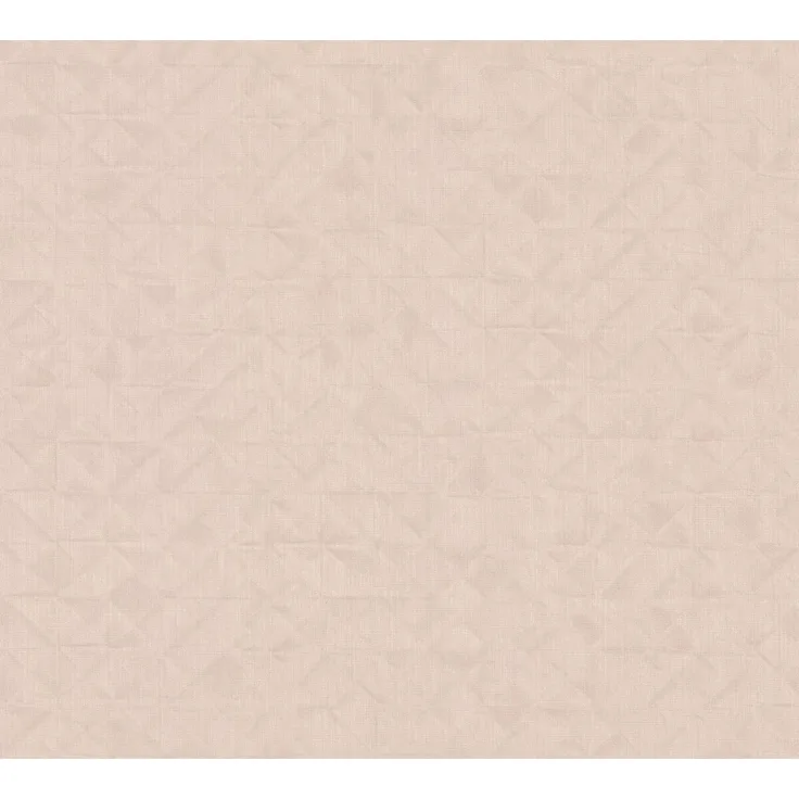 A.S. Création Vliestapete Exotic Life Tapete Uni geometrisch grafisch 10,05 m x 0,53 m rosa Made in Germany 372841 37284-1