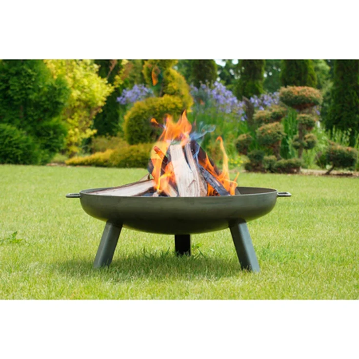 Buschbeck Feuerstelle, Feuerschale, schwarz, 80 x 80 x 30 cm, 90187.002 – Bild 3