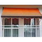 Klemmmarkise Exklusiv 300 cm Nr. 200 braun