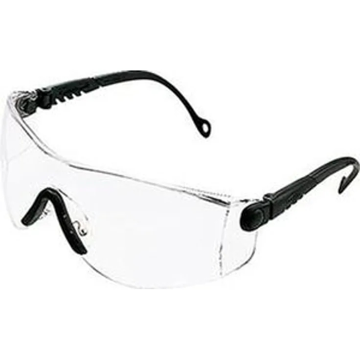 Honeywell 1000016 Op-Tema Safety Eyewear Frame with Clear Anti-Scratch Lens - Black