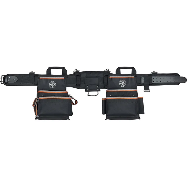 Klein Tools 55427 Fach-Pro Elektriker-Werkzeuggürtel, mittel, 55427