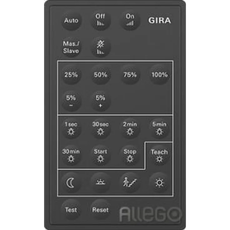 Gira 237300 IR-Fernbedienung Sensotec LED