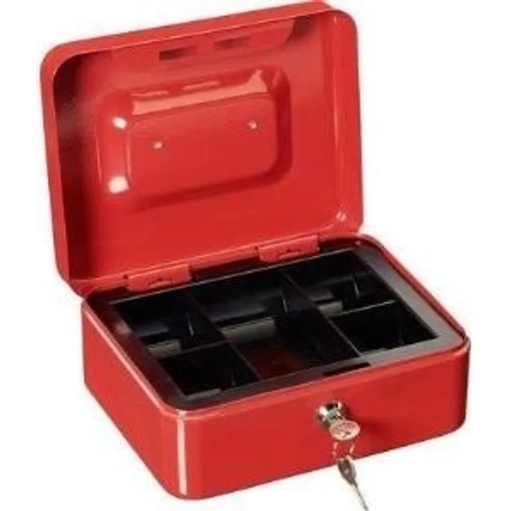 BURG-WÄCHTER Geldkassette Favor CB 3 35830 B x H x T 200 x 90 x 160 mm Rot Favor CB 3 35830