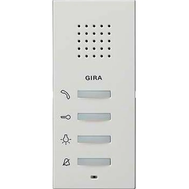Gira 125027 Wohnungsstation AP System 55 reinweiß seidenmatt – Bild 1
