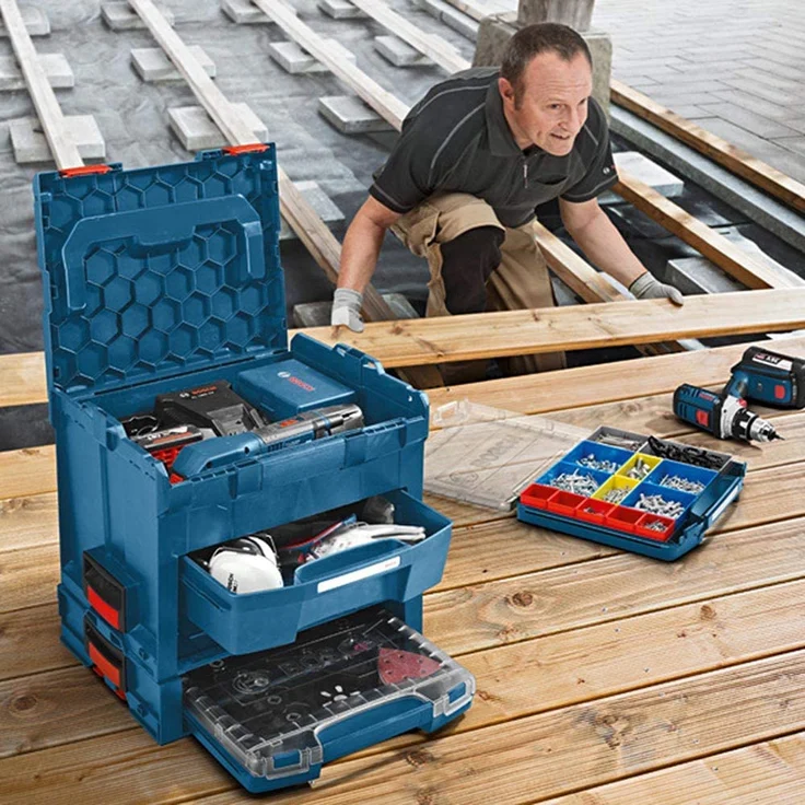 Bosch Einlage für L-Boxx passend für GWS9-115/GWS12-125C IE/15-125CIE/15-125 (1600A002WK) schwarz - Preisvergleich – Bild 5