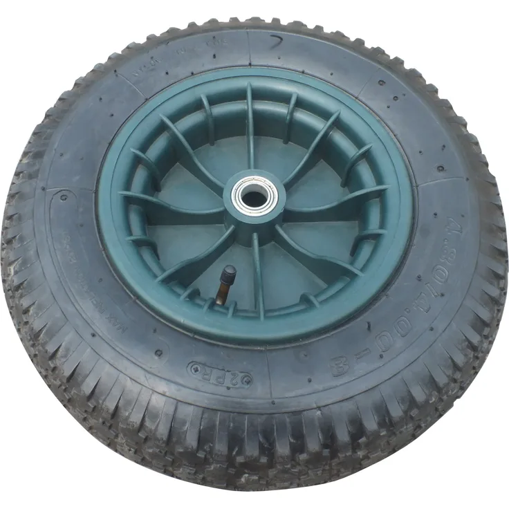 Xclou Garden Ersatz-Reifen aus Gummi, Rad für Schubkarre oder Handwagen, circa 40 x 10 cm, schwarz, 1 Stück, 340500