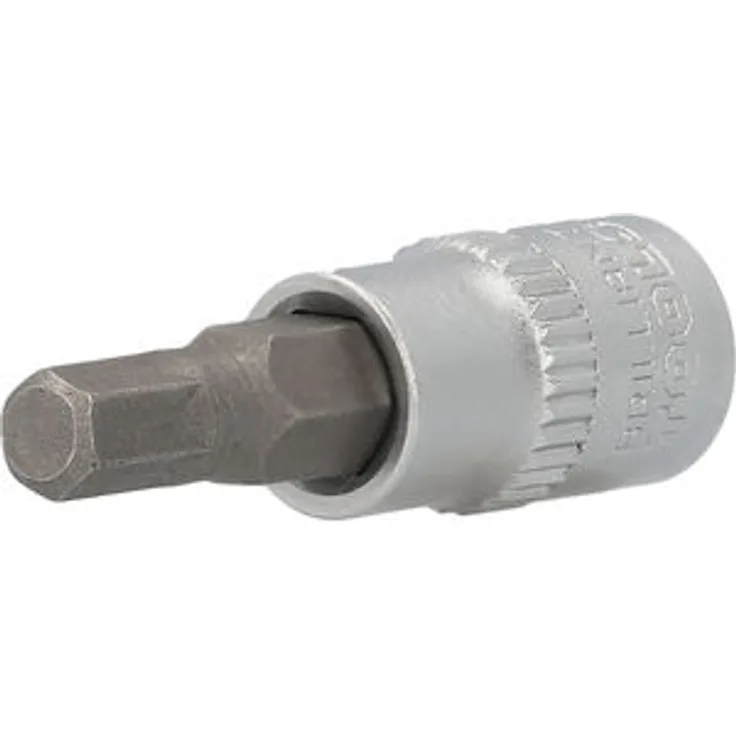 Brilliant Tools BT020822 1-4'' 6-Kant Schraubendreher-Einsatz,38mm , 5mm [Powered by KS TOOLS]