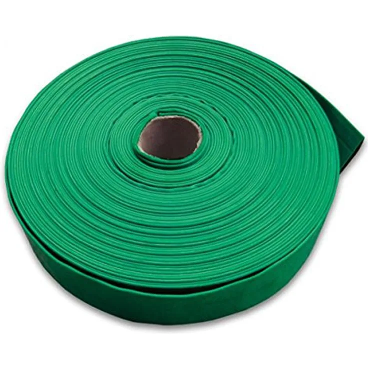 Bradas WAF3B100050 PVC Flachschlauch, 1 Zoll, 50 m, 3 Bar, Grün, 20x20x5 cm