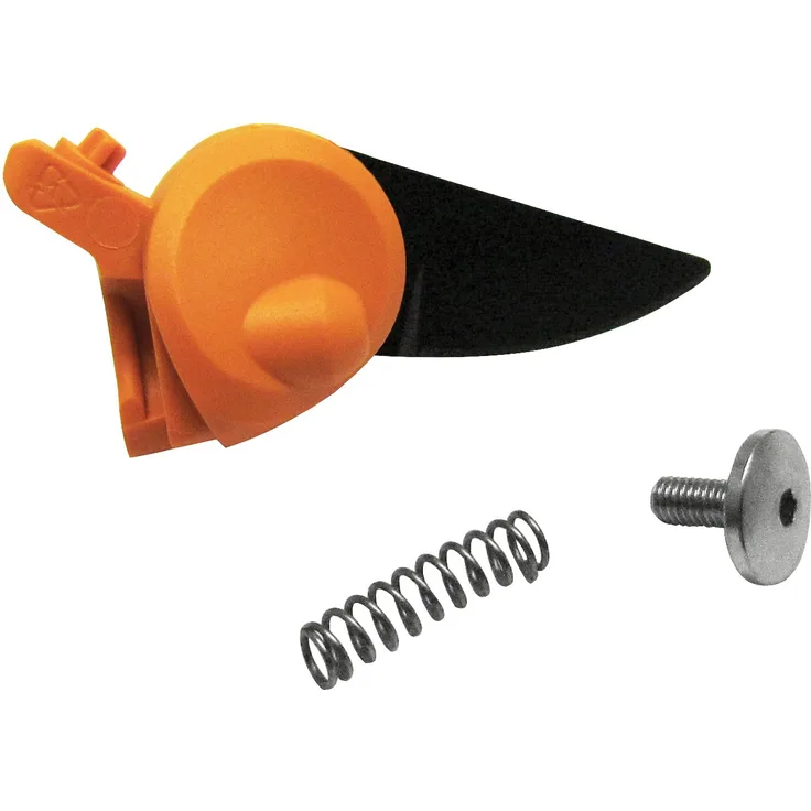 Fiskars Original Ersatz-Klinge, Feder und Schraube für Fiskars PowerGear X Bypass Gartenschere PX92, Orange-Schwarz, 1026275