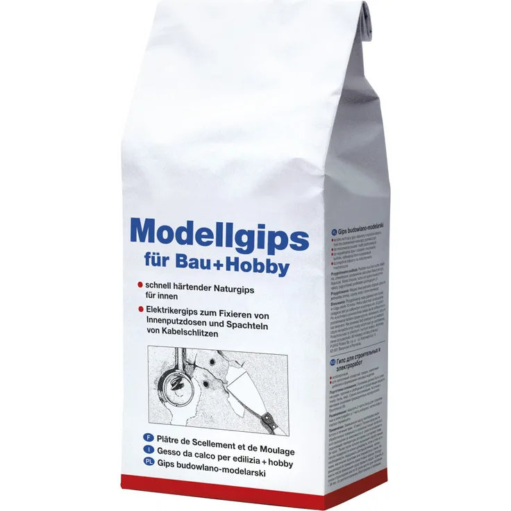Decotric Modellgips für Bau und Hobby, 5 kg 