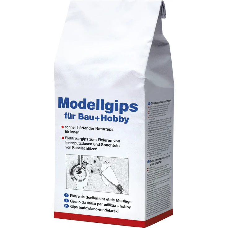 Decotric Modellgips für Bau und Hobby, 5 kg 