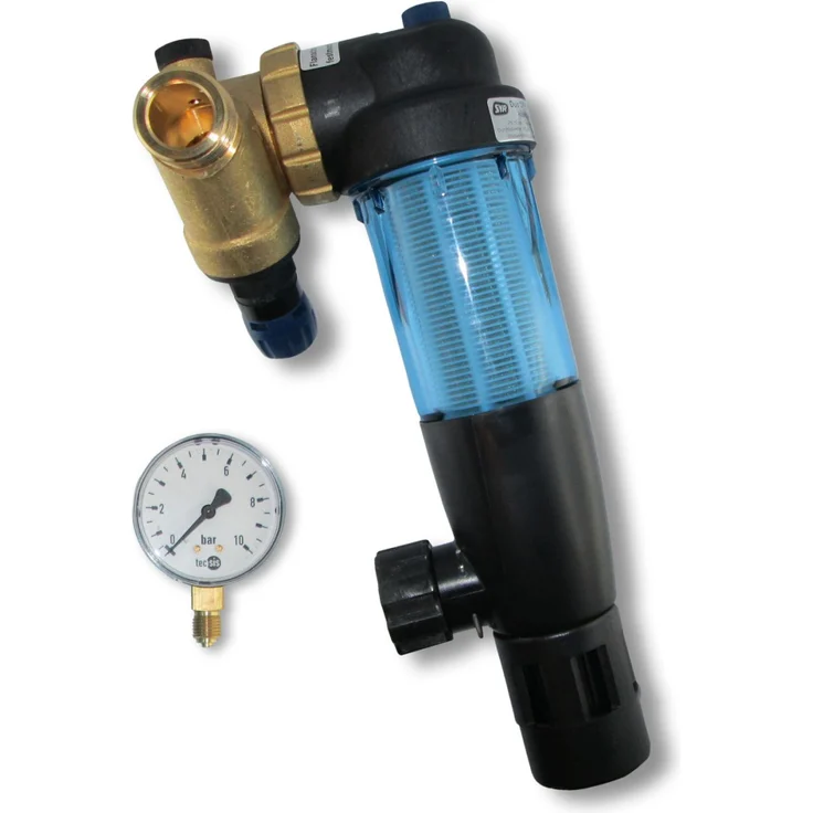 Syr Rückspülfilter DUO DFR 3-4 mit Druckminderer - DN20 Nr. 2314.20.000 Bewässerungszubehör