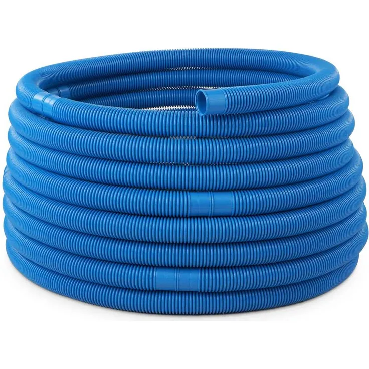 Schlauch24 Schwimmbadschlauch Poolschlauch Saugschlauch Solarschlauch 38mm blau 1,5 m