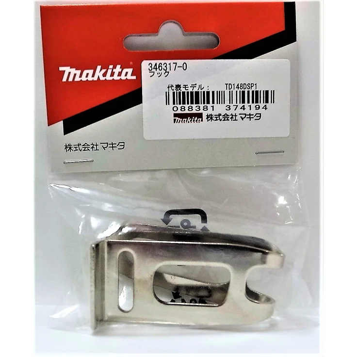 Makita 346317–0 Haken BTD136/147/BFS441/451/, Mehrfarbig