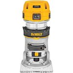 DeWALT D26200-QS Fräser-Trimmer Schwarz, Edelstahl, Gelb 27000 RPM 900 W