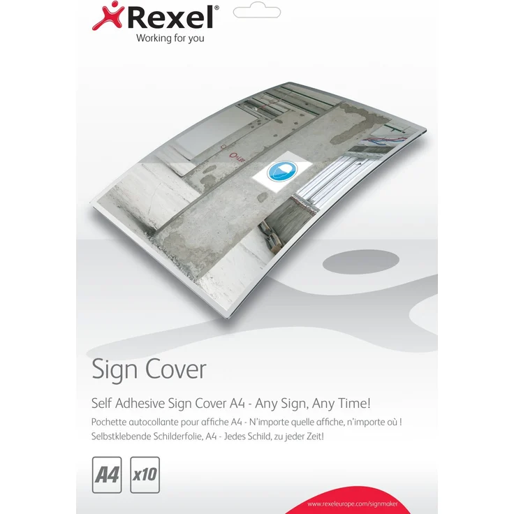 Rexel Selbstklebende Schilderfolie, A4