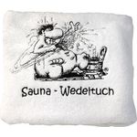 Sauna Wedeltuch weiß