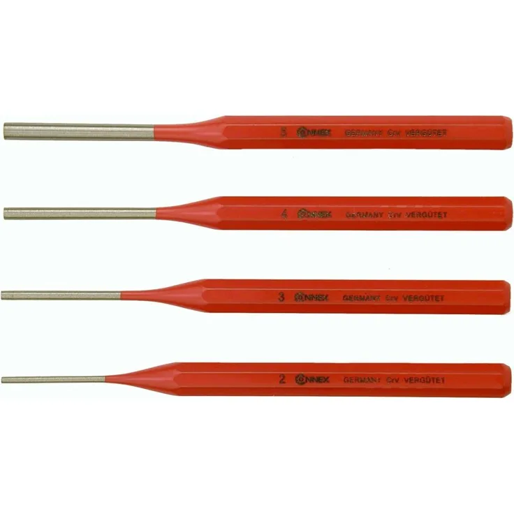 Connex COXT661104 Splinttreibersatz, 4-teilig, Chrom-Vanadium
