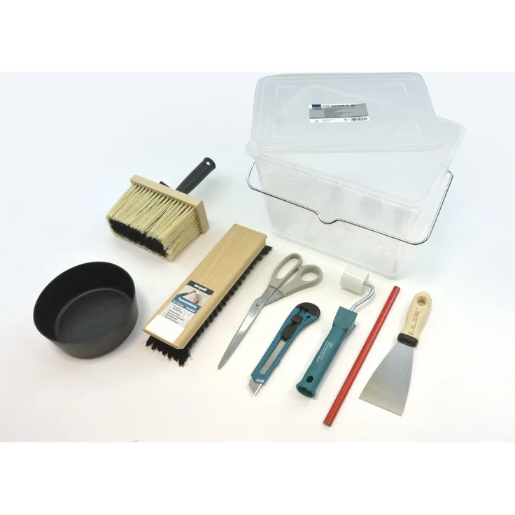 Nespoli Tapezier-Set 9-teilig im 8 Liter-Eimer