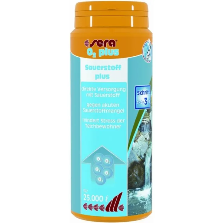 sera pond O2 plus 500 g