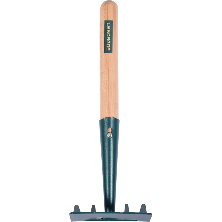 Leborgne Rechen-Handhacke Duopro, Unkrautvernichter und Gartenpflege für Privathaushalte und Gartenprofis Gewicht: 0,32 kg Stahl