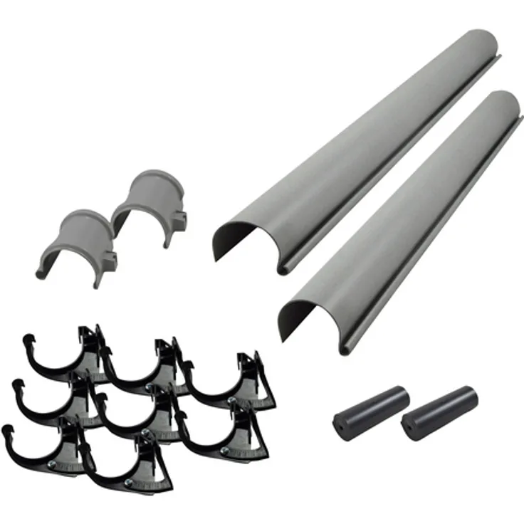 Dachrinne für Gartenhäuser, PVC 4010090024103