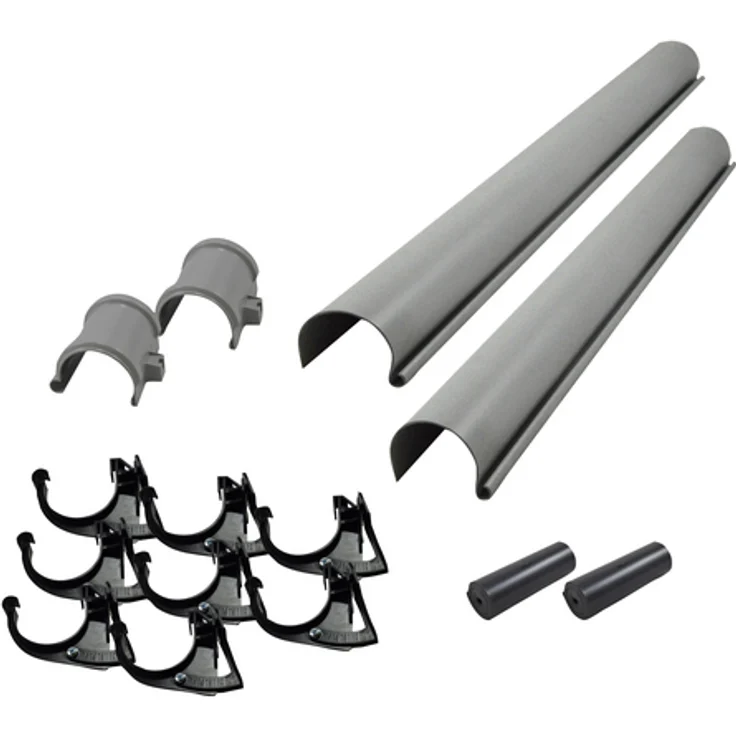 Dachrinne für Gartenhäuser, PVC 4010090024103