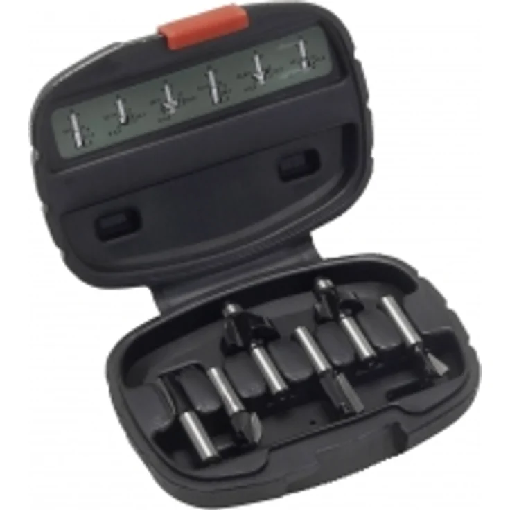 Bosch 6tlg. Hartmetall Fräser Set (für Holz, Ø-Schaft 8 mm, Zubehör Oberfräse) – Bild 4