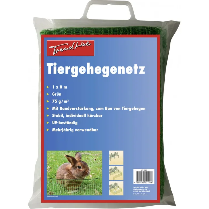 TrendLine Tiergehegenetz 1 x 8 m