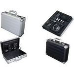 Alumaxx Attaché Laptopkoffer Venture aus Aluminium, Circa 33, 5 × 45, 5 × 13, 5 cm Aktentasche, 46 cm, 17 L, Schwarz Matt