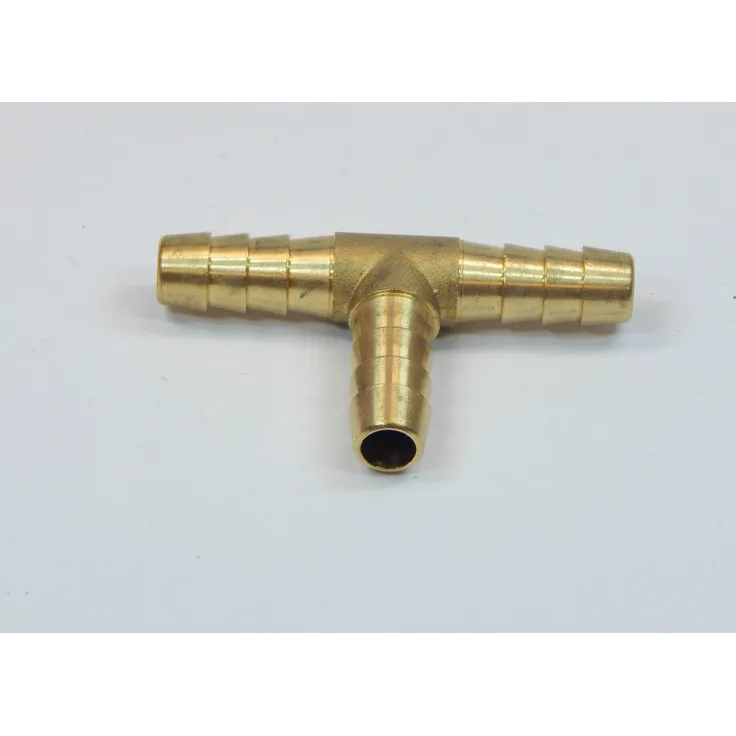 Schlauch24 Messing Schlauchverbinder 13mm T-Stück Bewässerungszubehör