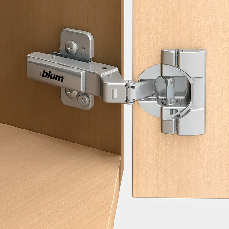 Blum CLIP top BLUMOTION Winkelscharnier, schrauben, diverse Winkel|Anschlagarten +45° - aufschlagend - Blum
